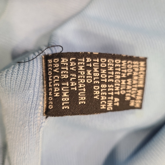 Sky blue long sleeve top - Picture 5 of 6